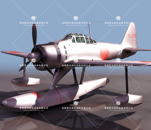 栾川3D模型飞机