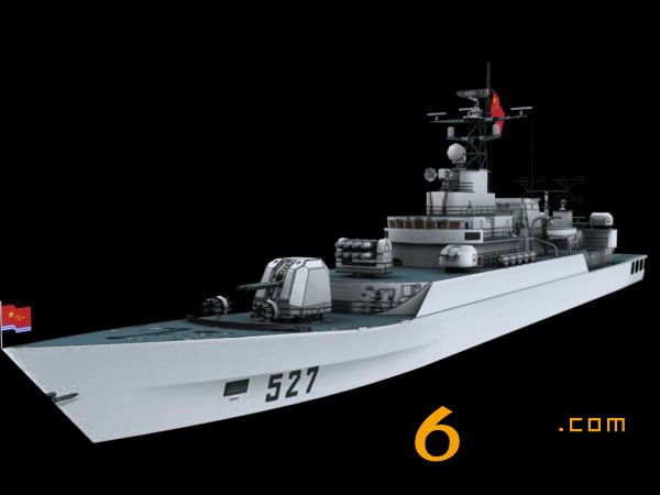 栾川3d护卫舰模型